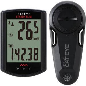 CatEye Strada Slim Wireless Cycling Computer - CC-RD310W Black CatEye Strada Slim Wireless Cycling Computer - CC-RD310W Black
