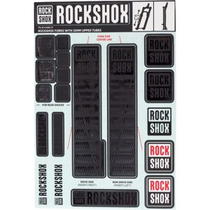 RockShox Decal Kit Stealth MY18 Pike/Lyrik/Yari/Domain/Revelation RockShox Decal Kit Stealth MY18 Pike/Lyrik/Yari/Domain/Revelation