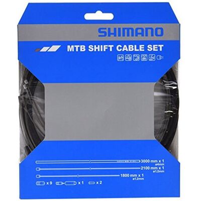 SHIMANO CABGR7BK Spares MTB Gear Set Cable - Black - Gear Set Cable SHIMANO CABGR7BK Spares MTB Gear Set Cable - Black - Gear Set Cable