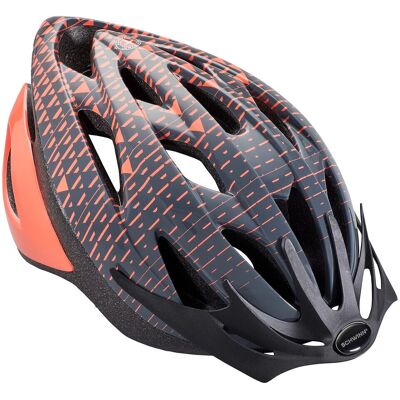 Schwinn - Safety Helmet - Grey & Coral - 58-62cm - Helmet Schwinn - Safety Helmet - Grey & Coral - 58-62cm - Helmet