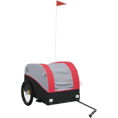 vidaXL Bike Cargo Trailer - Heavy Duty Iron - 45 kg - 133x68x68cm vidaXL Bike Cargo Trailer - Heavy Duty Iron - 45 kg - 133x68x68cm