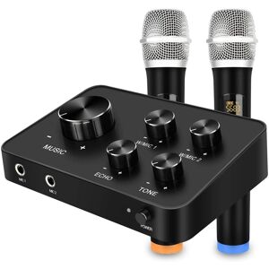 Rybozen Wireless Microphones Karaoke Mixer System Karaoke Machine Rybozen Wireless Microphones Karaoke Mixer System Karaoke Machine