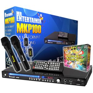 Mr Entertainer's Karaoke Collection (Wireless Microphones, 200 Songs) Mr Entertainer MKP100 CDG DVD MP3G Karaoke Mac Mr Entertainer's Karaoke Collection (Wireless Microphones, 200 Songs) Mr Entertainer MKP100 CDG DVD MP3G Karaoke Mac