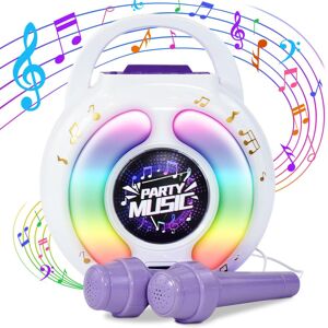 YYDeek Karaoke Machine for Kids, Portable Singing Machine Karaoke Toys with 2 Microphon YYDeek Karaoke Machine for Kids, Portable Singing Machine Karaoke Toys with 2 Microphon