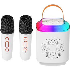 Chronus Karaoke Machine with 2Wireless Mics, Bluetooth 5.3 & LED Light Chronus Karaoke Machine with 2Wireless Mics, Bluetooth 5.3 & LED Light