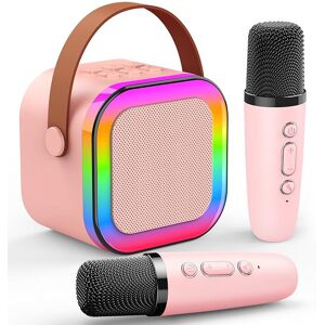 Dislocati Karaoke Machine 2 Microphones, Birthday Gifts for Girls Toys Age 3-15 Dislocati Karaoke Machine 2 Microphones, Birthday Gifts for Girls Toys Age 3-15