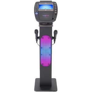 Easy Karaoke EKS878BT Bluetooth Karaoke System - With Pedestal & 2 Microphones Easy Karaoke EKS878BT Bluetooth Karaoke System - With Pedestal & 2 Microphones