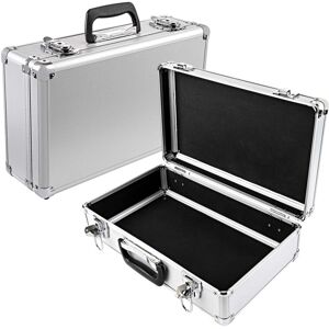 Unbranded Large Hard Aluminium Flight Case Foam Camera Carry Storage Tool BOX Unbranded Large Hard Aluminium Flight Case Foam Camera Carry Storage Tool BOX
