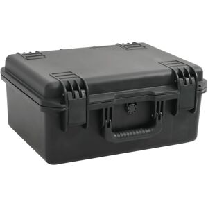 (49 x 38 x 23 cm) vidaXL Portable Flight Case Black PP Tool Box Protective Hard (49 x 38 x 23 cm) vidaXL Portable Flight Case Black PP Tool Box Protective Hard