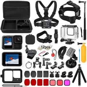 Unbranded For GoPro Hero 13 Black Waterproof Case Chest Strap Tempered Glass Screen Protec Unbranded For GoPro Hero 13 Black Waterproof Case Chest Strap Tempered Glass Screen Protec