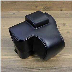 Unbranded For Full Body Leather Camera Case Bag With Strap Unbranded For Full Body Leather Camera Case Bag With Strap