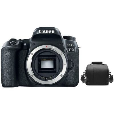 Canon EOS 77D Body + camera Bag Canon EOS 77D Body + camera Bag