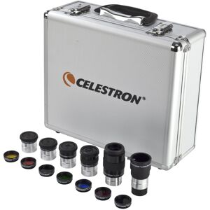 Celestron 94303 1.25 inch Eyepiece & Filter Kit - Includes 14 pieces in Metal Fo Celestron 94303 1.25 inch Eyepiece & Filter Kit - Includes 14 pieces in Metal Fo
