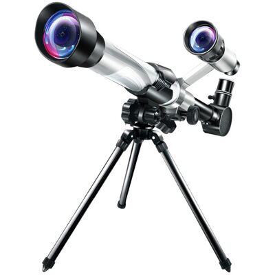 Unbranded (Silver) HD Professional Astronomical Telescope Dual-Use Science Experiment Mono Unbranded (Silver) HD Professional Astronomical Telescope Dual-Use Science Experiment Mono