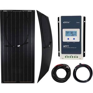 Lowenergie 100w Flexible Solar Panel Charging Kit with MPPT Charger Controller Lowenergie 100w Flexible Solar Panel Charging Kit with MPPT Charger Controller
