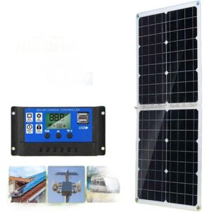 Unbranded 1000W Solar Panel kit 100A battery Charger Controller Caravan Van Boat Unbranded 1000W Solar Panel kit 100A battery Charger Controller Caravan Van Boat
