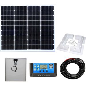 Lowenergie 80w Mono Solar Panel Battery Charging Kit, Controller & Mounting Bracket Set K2 Lowenergie 80w Mono Solar Panel Battery Charging Kit, Controller & Mounting Bracket Set K2