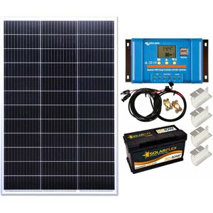 Lowenergie 150w Mono Solar Panel Kit Battery+ Charging Controller PWM-USB ZMount Lowenergie 150w Mono Solar Panel Kit Battery+ Charging Controller PWM-USB ZMount