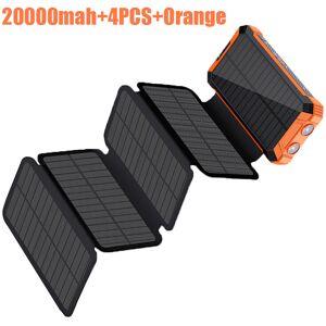Maxpower (20000mah-4PCS-Or) Portable Solar Panel Power Bank 20000mAh 12V 5V Usb Portable Maxpower (20000mah-4PCS-Or) Portable Solar Panel Power Bank 20000mAh 12V 5V Usb Portable