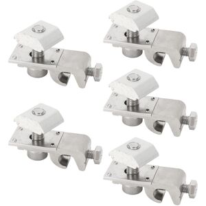 Unbranded 5Pcs Solar Panel Grounding Lugs PV Mounting System Unbranded 5Pcs Solar Panel Grounding Lugs PV Mounting System