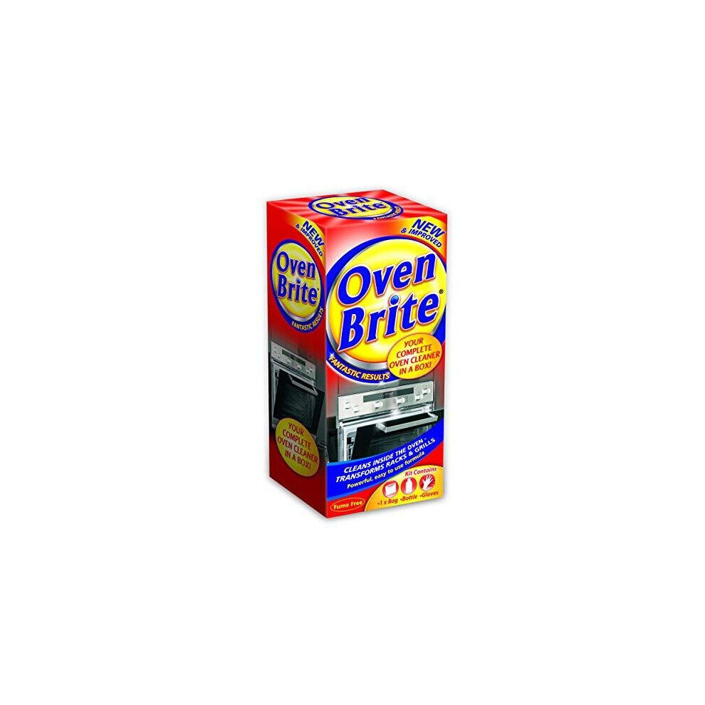 151 Oven Brite - 500ML - Bottle Bag & Gloves Included - Complete Oven Cleaner