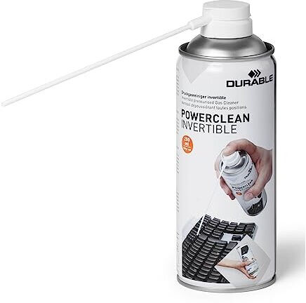 Durable POWERCLEAN Strong HFC-Free Invertible Air Duster, Electronics Safe PC an