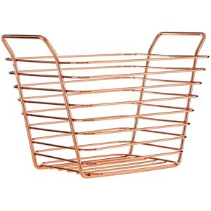 Premier Housewares Gold Shine Wire Basket Premier Housewares Gold Shine Wire Basket