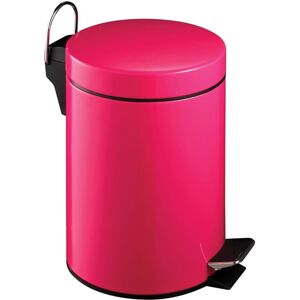Premier Housewares 3 Litre Pedal Bin, Hot Pink Premier Housewares 3 Litre Pedal Bin, Hot Pink