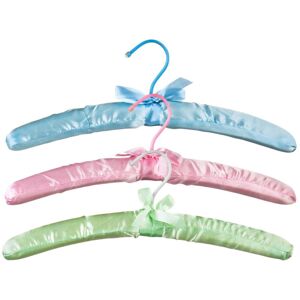 Premier Housewares Set of 3 Clothes Hangers, Multi-Coloured Premier Housewares Set of 3 Clothes Hangers, Multi-Coloured