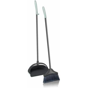 ADDIS Folding Handled Dustpan Set in Graphite ADDIS Folding Handled Dustpan Set in Graphite