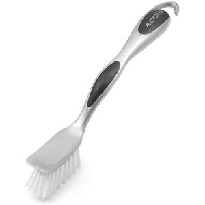 Addis Ultra Grip Bridget Brush - Dish Brush, Silver, 24cm Addis Ultra Grip Bridget Brush - Dish Brush, Silver, 24cm