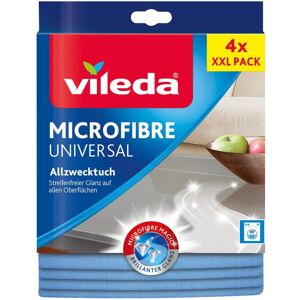 Vileda Universal Multi-Purpose Microfibre Cloth, 4er Packung Vileda Universal Multi-Purpose Microfibre Cloth, 4er Packung
