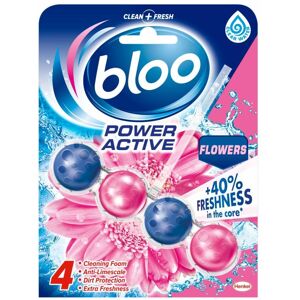 Bloo Power Active - Flowers - Fresh - Toilet Rim Block Bloo Power Active - Flowers - Fresh - Toilet Rim Block
