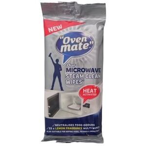 Oven-Mate Oven Mate Microwave Steam Clean Cleaning Cloths - Pack of 25 Oven-Mate Oven Mate Microwave Steam Clean Cleaning Cloths - Pack of 25