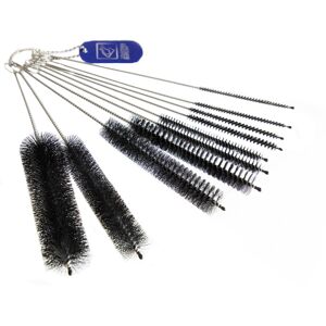 The Dustpan & Brush Store Kettle Spout Brush Teapot Nozzle Brush Set Bottle Tube Brush Pipe Cleaner Glasse The Dustpan & Brush Store Kettle Spout Brush Teapot Nozzle Brush Set Bottle Tube Brush Pipe Cleaner Glasse