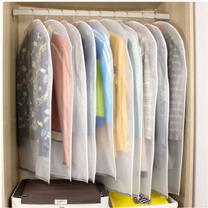 Unbranded 6 PACK SET CLEAR GARMENT DRESS SUIT CLOTHES COAT COVER PROTECTOR TRAVEL ZIP BAG Unbranded 6 PACK SET CLEAR GARMENT DRESS SUIT CLOTHES COAT COVER PROTECTOR TRAVEL ZIP BAG
