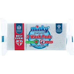 Minky Non Scratch 3 Wash Pads Minky Non Scratch 3 Wash Pads