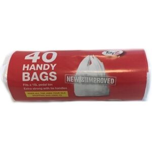 Tidyz Handy Plastic Bags With Tie Handle Tidyz Handy Plastic Bags With Tie Handle