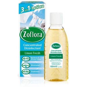 Zoflora 3-in-1 Concentrated Disinfectant Linen Fresh 120ml Zoflora 3-in-1 Concentrated Disinfectant Linen Fresh 120ml