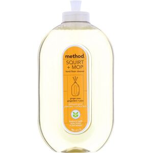 Method, Squirt + Mop, Hard Floor Cleaner, Ginger Yuzu, 739ml Method, Squirt + Mop, Hard Floor Cleaner, Ginger Yuzu, 739ml