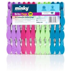 Minky Brite Pegs (Pack of 36) Minky Brite Pegs (Pack of 36)