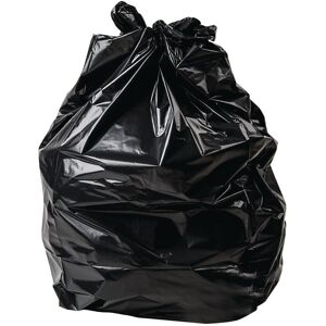 Jantex Large Medium Duty Black Bin Bags, 70L, Pack of 200 GK688 Jantex Large Medium Duty Black Bin Bags, 70L, Pack of 200 GK688
