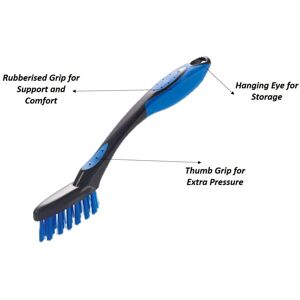 The Dustpan & Brush Store Grout Tile Brush Small Narrow Stiff Bristle Grout Cleaning Brush - Remove Dirt a The Dustpan & Brush Store Grout Tile Brush Small Narrow Stiff Bristle Grout Cleaning Brush - Remove Dirt a