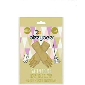 (Large) bizzybee Satin Touch Household Gloves Unlined (Large) bizzybee Satin Touch Household Gloves Unlined