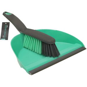 JVL Dustpan and Bristle Brush Set JVL Dustpan and Bristle Brush Set