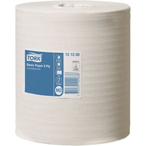 Tork 121206 Basic Paper 2 Ply Centrefeed Roll M2 System - Pack Of 6 Tork 121206 Basic Paper 2 Ply Centrefeed Roll M2 System - Pack Of 6
