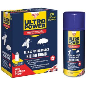 STV Natural Insect Kill Bomb 150ml x 2 ZER560 STV Natural Insect Kill Bomb 150ml x 2 ZER560