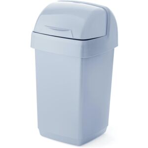 Addis Eco Range 10L Roll Top Waste / Recycling Bin - 100% Recycled Plastic, Grey Addis Eco Range 10L Roll Top Waste / Recycling Bin - 100% Recycled Plastic, Grey