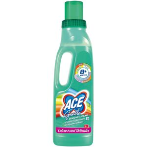 ACE Gentle Laundry Stain Remover for Colours & Whites, Clothes, Silk - 1 Litre ACE Gentle Laundry Stain Remover for Colours & Whites, Clothes, Silk - 1 Litre
