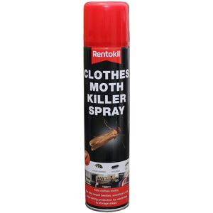Rentokil Clothes Moth Killer Spray - Black - 300ml - Clothes Moth Killer Spray Rentokil Clothes Moth Killer Spray - Black - 300ml - Clothes Moth Killer Spray